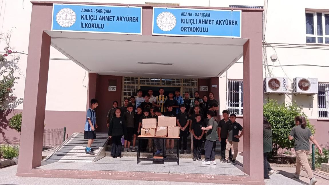 KARDEŞ OKULUMUZDAN GELEN YARDIMLAR